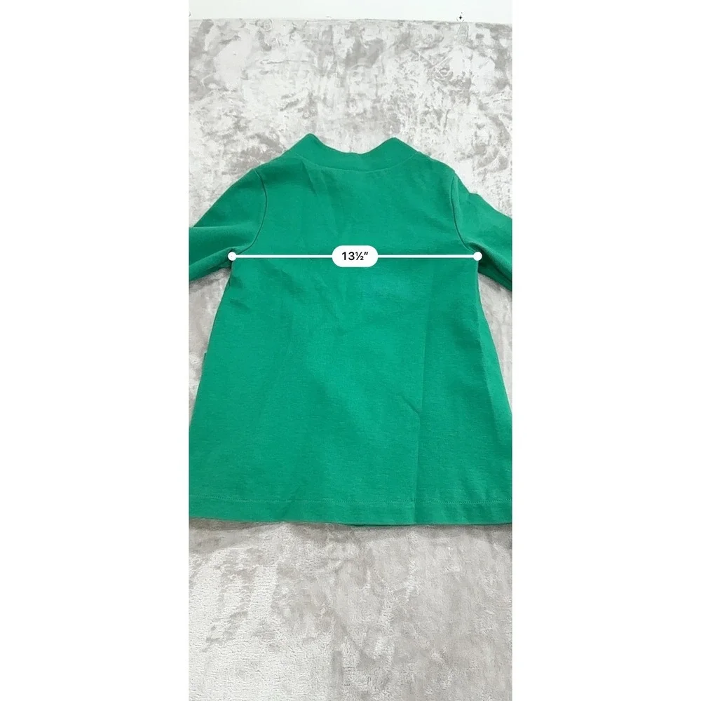 Gymboree Pea Coat‎ Girls Size 5/6 Green Button Up Pockets Spring Lined EUC